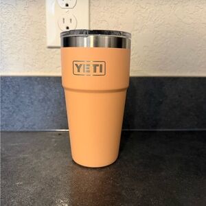 YETI Coral Travel Mug